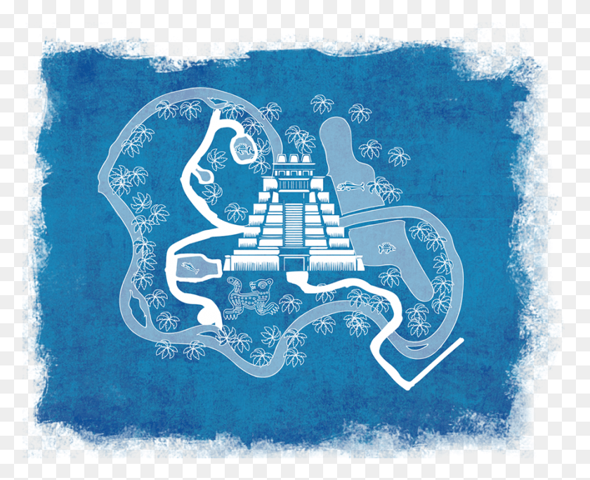 889x711 When Stephen Jonhson And His Expedition Arrived To Lost Mayan Kingdom River, Doodle HD PNG Download