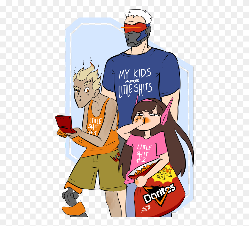 471x702 When Will I Start Taking These Characters Seriously Soldier 76 Dad Meme, Comics, Book, Manga HD PNG Download