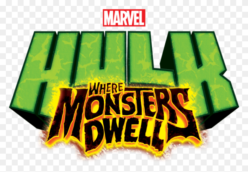 814x545 Where Monsters Dwell Hulk Where The Monsters Dwell, Text, Alphabet, Land HD PNG Download