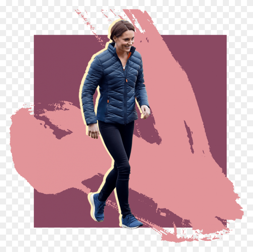 1119x1117 Where To Buy Kate Middleton39s Under 100 Sneakers Girl, Sleeve, Clothing, Long Sleeve HD PNG Download
