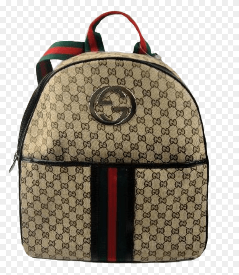 965x1124 Where To Get Tumblr Backpacks Gucci Backpack Bag Brown, Handbag, Accessories, Accessory HD PNG Download