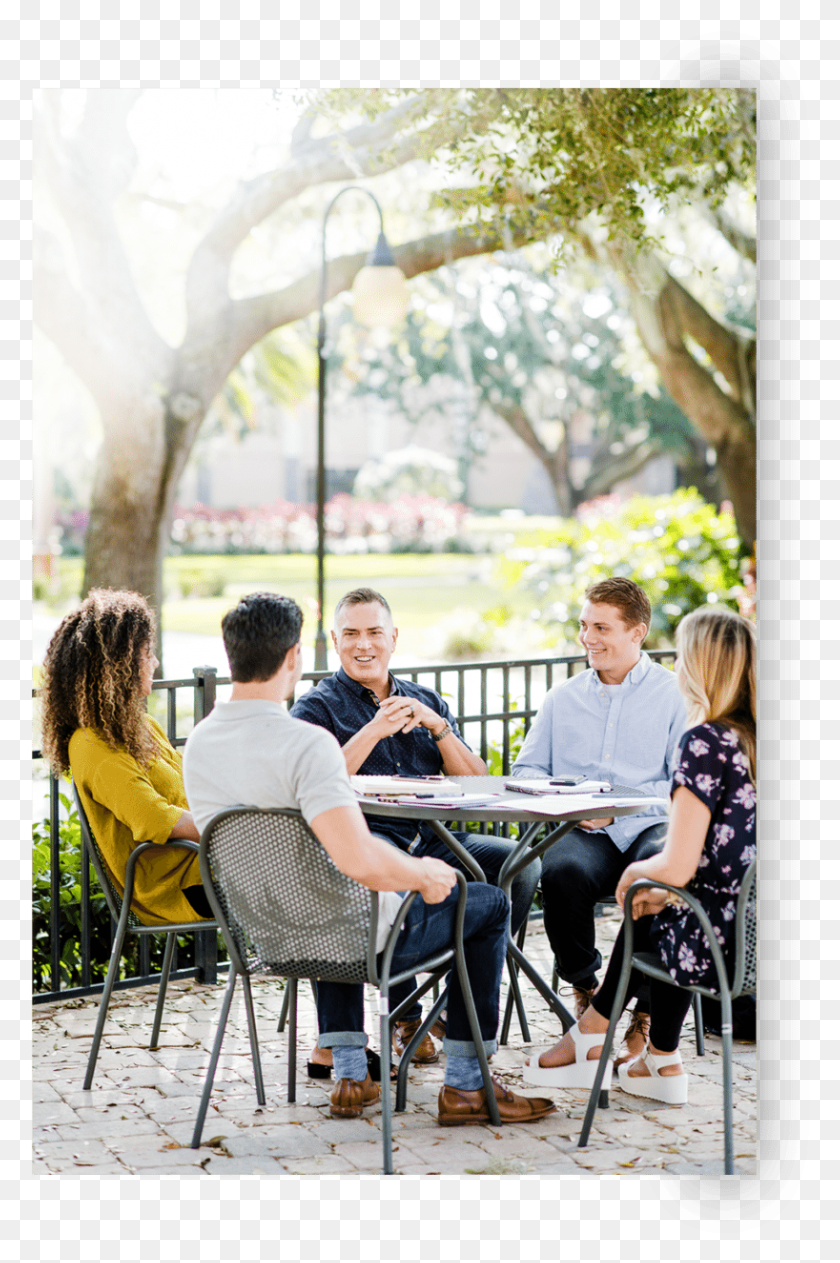 818x1262 Whether It39s A Conversation With Chad Veach On The Leisure, Person, Sitting, Chair HD PNG Download