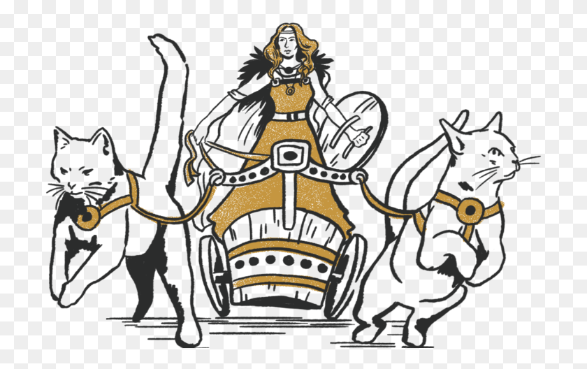 711x468 Whether Trying To Connect With Your Adventurous Spirit Cartoon, Carriage, Vehicle, Transportation Descargar Hd Png