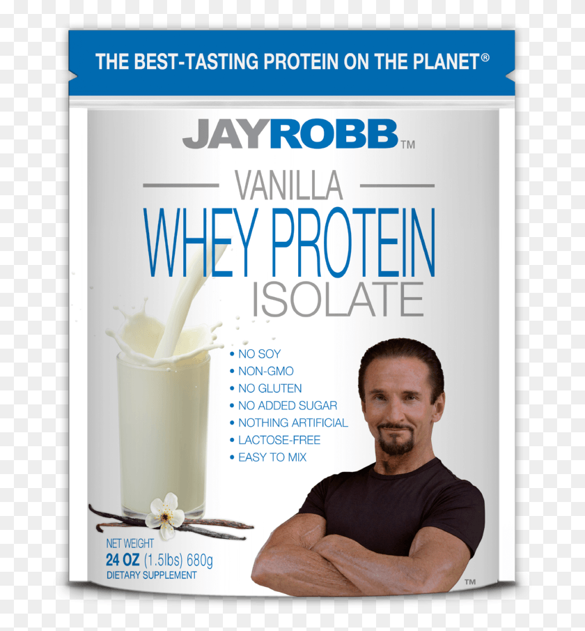697x845 Whey Protein Isolate Jay Robb Egg White Protein, Person, Human, Advertisement HD PNG Download