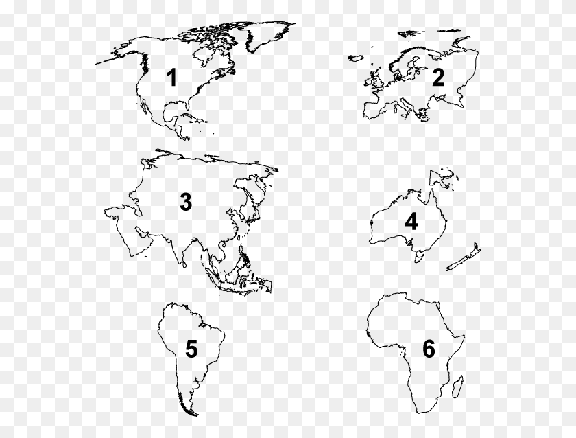 564x578 Какой Континент Я Западная Африка На Карте Мира, Серый, Мир Варкрафта Png Скачать