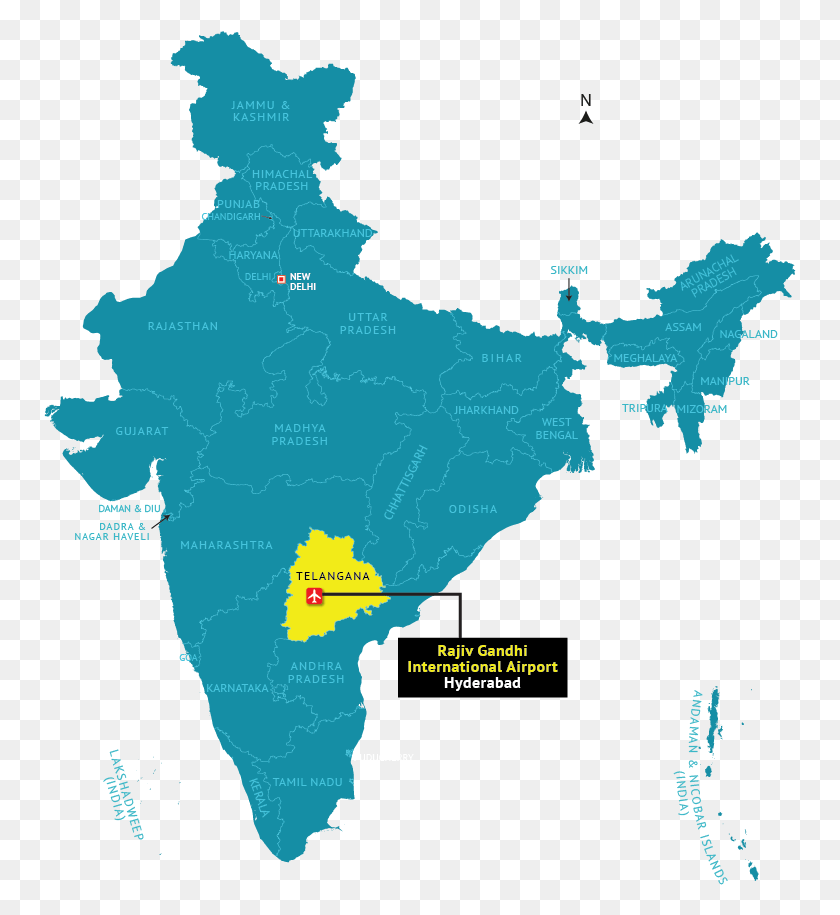 753x855 ¿Cuál Es El Aeropuerto Internacional Más Grande De La India, El Aeropuerto Internacional Rajiv Gandhi En La India, Mapa, Diagrama, Atlas Hd Png?