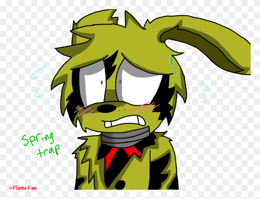 1024x768 Which One Of These Sonic99rae Springtrap Drawings Is Springtrap Cartoon, Dragon, Nature, Text HD PNG Download