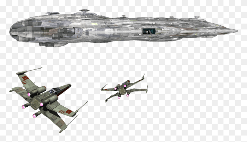 847x459 While Not As Terrifying As An Imperial Star Destroyer Star Wars Mon Calamari, Airplane, Aircraft, Vehicle HD PNG Download