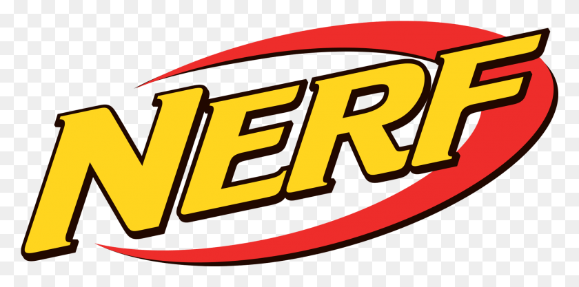 1866x855 While The Logo Of The Toy Brand Nerf Has Always Been Nerf Logo, Number, Symbol, Text HD PNG Download