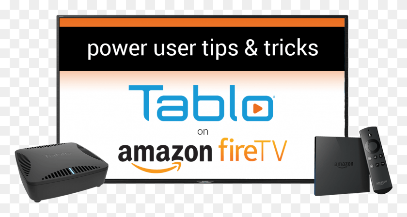 1176x585 While The Tablo App For Amazon Fire Tv Is Very Intuitive Amazon, Text, Monitor, Screen HD PNG Download