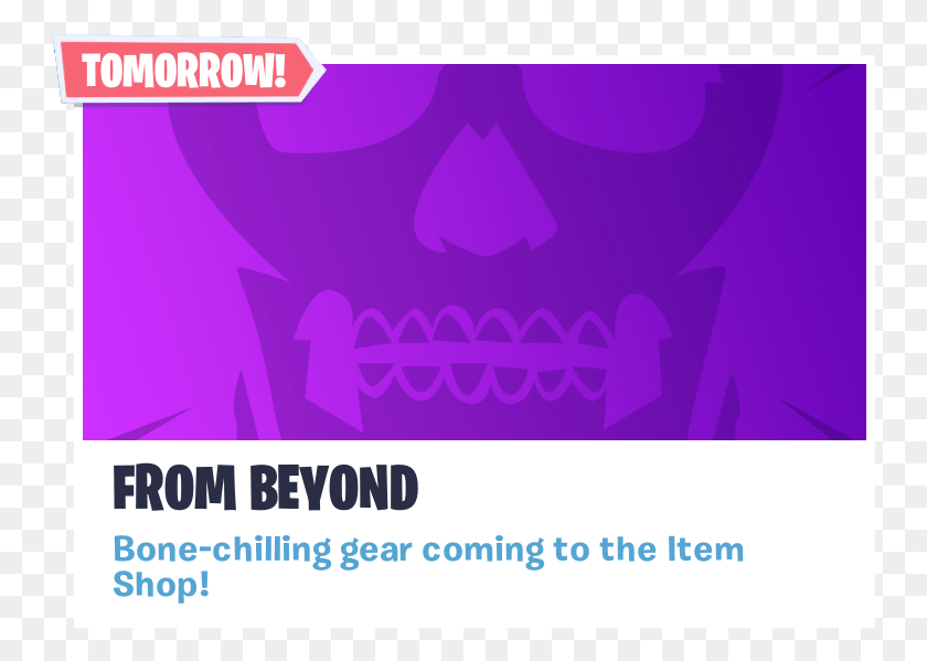 747x539 While These Things Alone Don39t Confirm The Return Of Purple Fortnite Og Skull Trooper Transparent, Text, Paper, Poster HD PNG Download