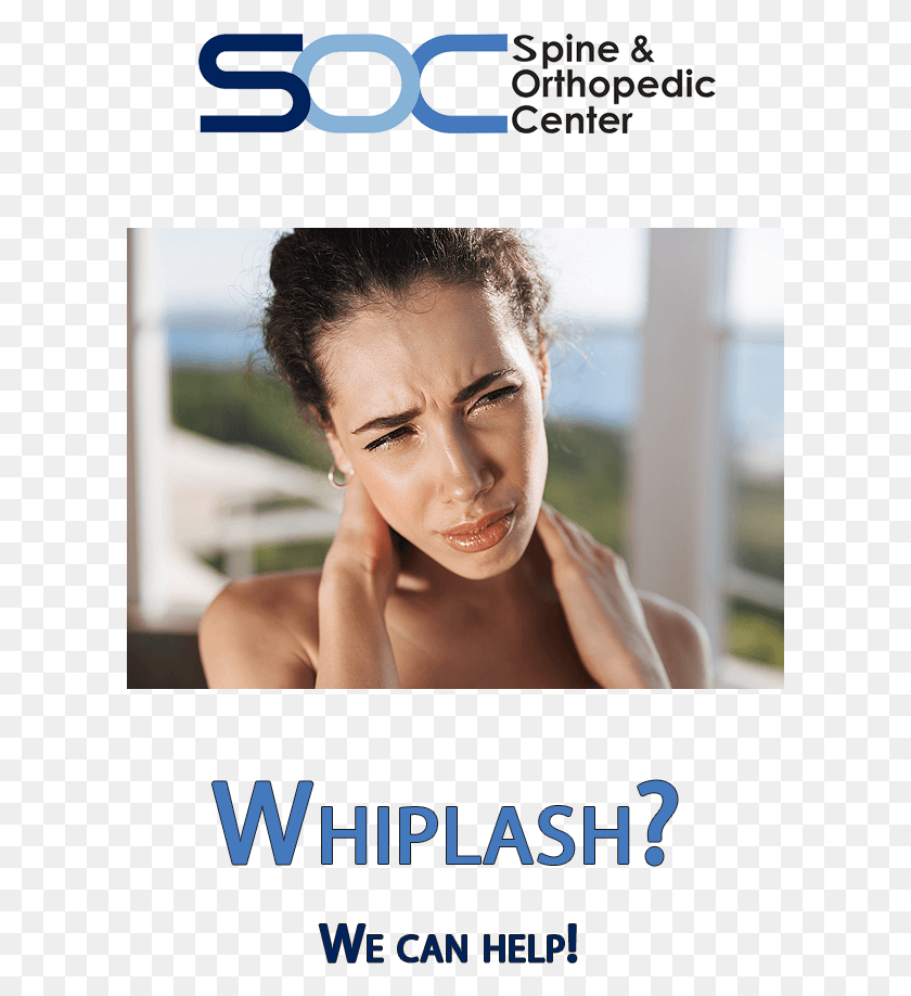 607x858 Whiplash Injury Is A Soft Tissue Injury To The Muscles Flyer, Face, Person, Human HD PNG Download