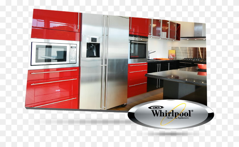 667x458 Whirlpool Repair Shaker Heights Colour Kitchen Cabinets, Room, Indoors, Appliance HD PNG Download