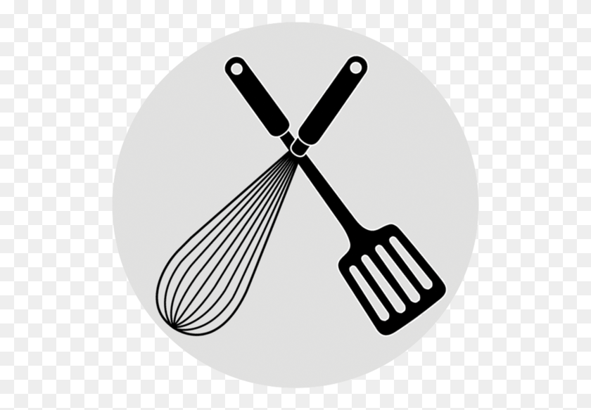 523x523 Whisk And Spatula Outline, Fork, Cutlery, Sunglasses HD PNG Download