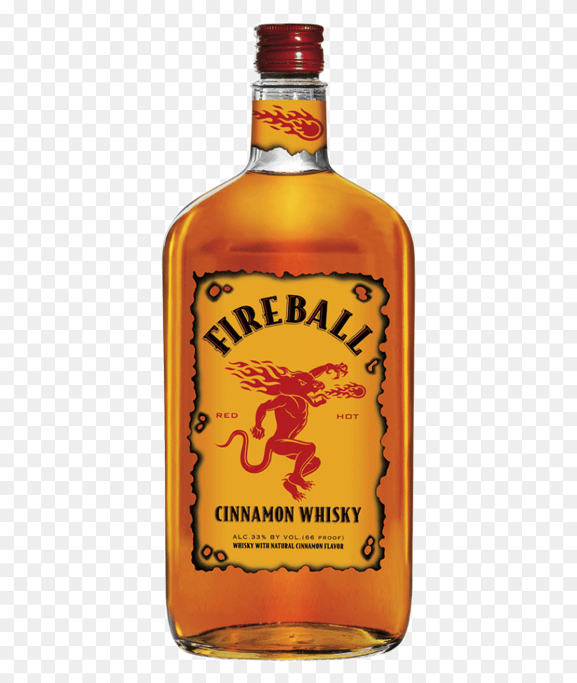 373x934 Descargar Png Whisky Fireball Fireball Whisky, Licor, Alcohol, Bebidas Hd Png