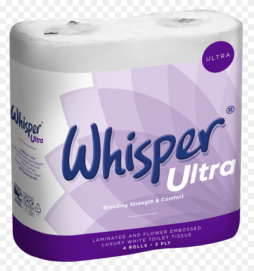 1100x1184 Whisper Ultra Is A Competitively Priced Highly Luxurious Box, Paper, Towel, Paper Towel HD PNG Download