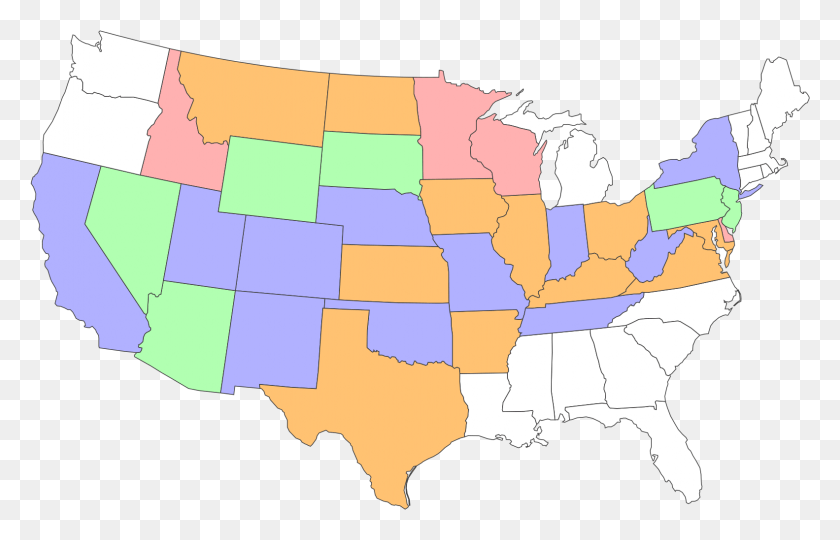 1583x975 White American By State, Plot, Map, Diagram Descargar Hd Png