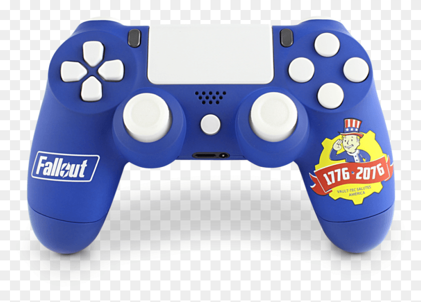 952x663 White And Blue Ps4 Controller, Electronics, Joystick HD PNG Download