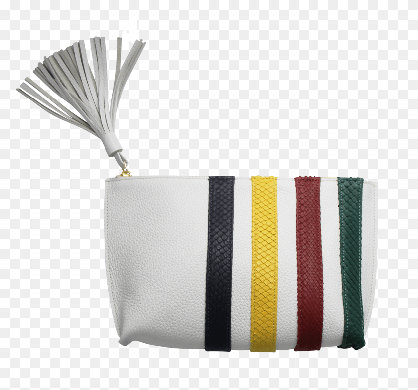 1759x1633 White And Python Stripe Soft Clutch, Cushion, Pillow, Bag HD PNG Download