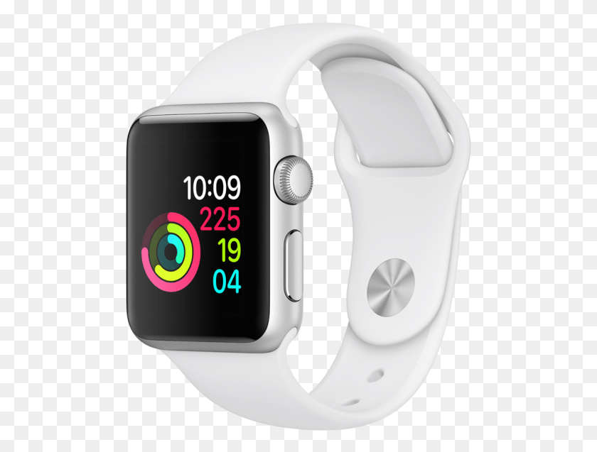 487x577 White Apple Watch Series, Digital Watch, Wristwatch, Mobile Phone HD PNG Download