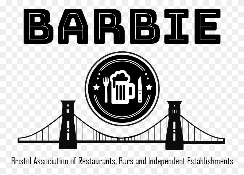 764x543 White Barbie Logo Graphic Design, Bridge, Building, Symbol Descargar Hd Png