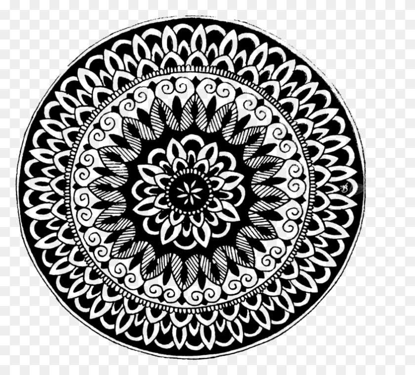 785x705 White Border Mini Mandala 2 Drawings Sketch Abstract Paparazzi Logo Transparent Background, Outdoors, Nature, Astronomy HD PNG Download