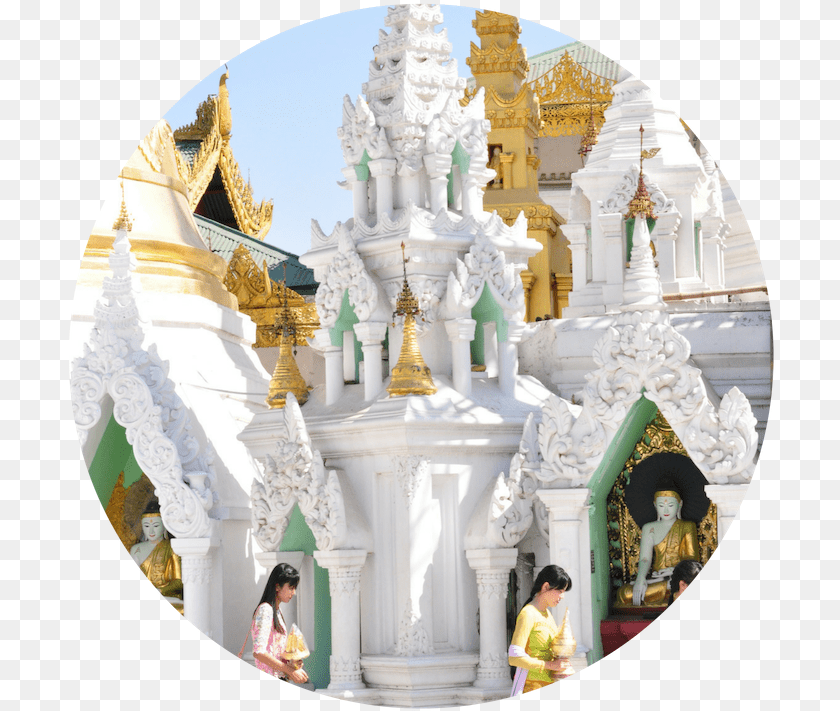 711x711 White Burmese Temple Shrine, Photography, Architecture, Building, Adult Clipart PNG