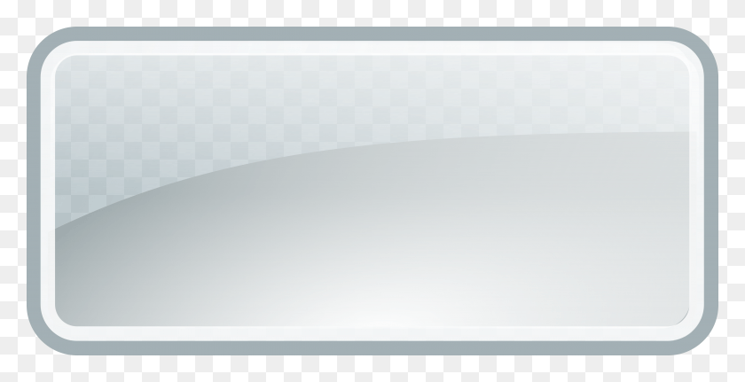 5039x2400 White Button Transparent Glass Rectangle, Appliance, Washer, White Board HD PNG Download