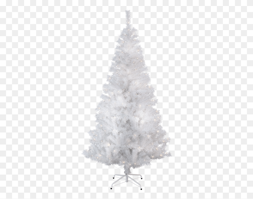 304x601 White Christmas Lights, Christmas Tree, Tree, Ornament HD PNG Download