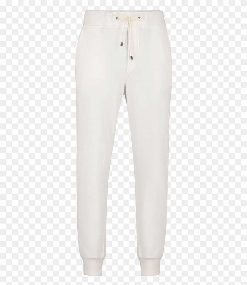 334x909 White Cotton Jogging Trousers, Cutlery, Fork, Clothing HD PNG Download