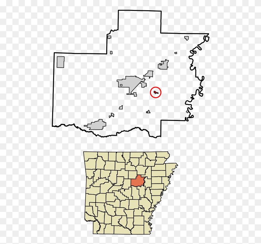 510x723 White County Arkansas Incorporated And Unincorporated Harmony Grove Ar Wikipedia, Plot, Diagram, Map HD PNG Download