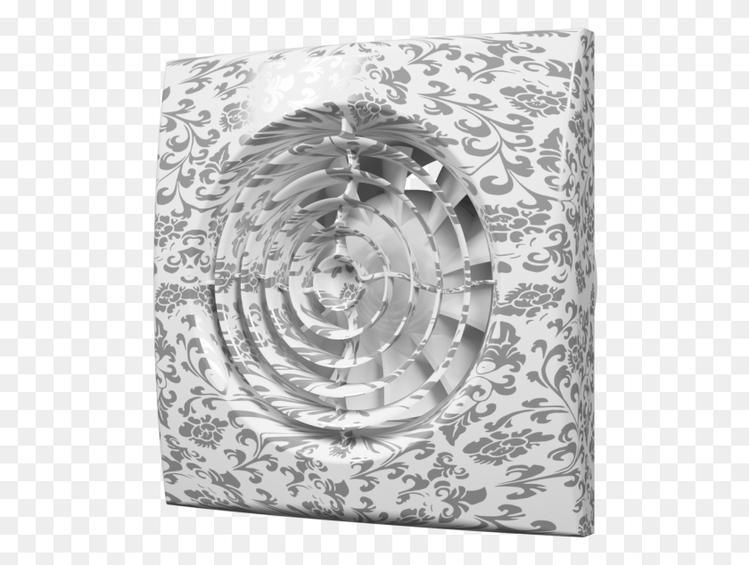 500x574 White Design Fan, Spiral, Clock Tower, Tower HD PNG Download
