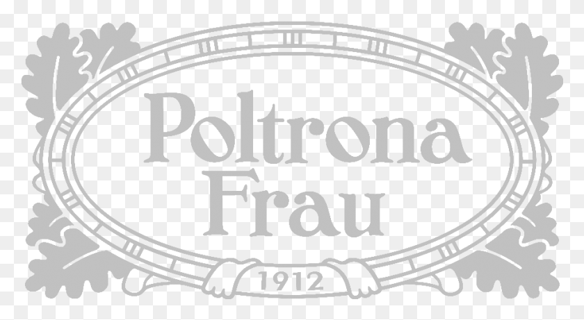 920x473 Descargar Png Diseño Blanco Poltrona Frau Logotipo, Etiqueta, Texto, Word Hd Png