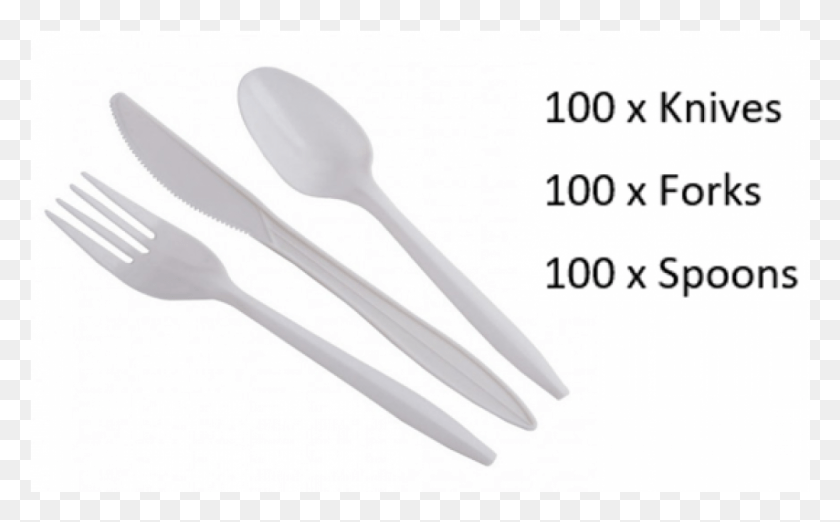 1001x593 White Disposable Plastic Knivesforksdessert Spoons Wood, Cutlery, Fork, Spoon HD PNG Download