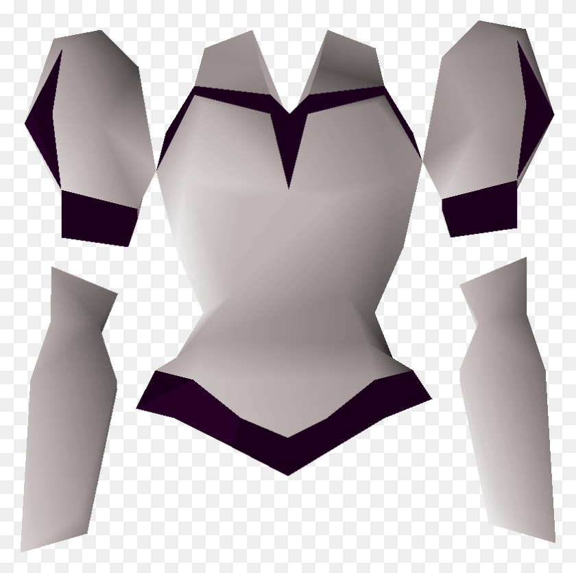 783x778 White Elegant Blouse Osrs, Clothing, Apparel, Long Sleeve HD PNG Download