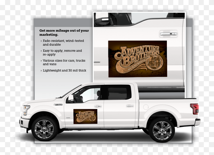 745x551 White Ford F, Pickup Truck, Truck, Vehicle HD PNG Download