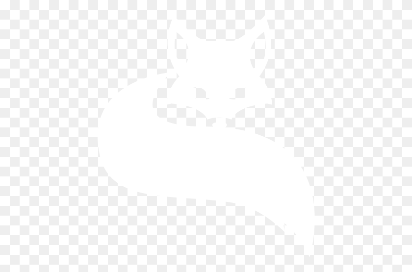 444x495 White Fox Cakes Illustration, Stencil, Cat, Pet HD PNG Download