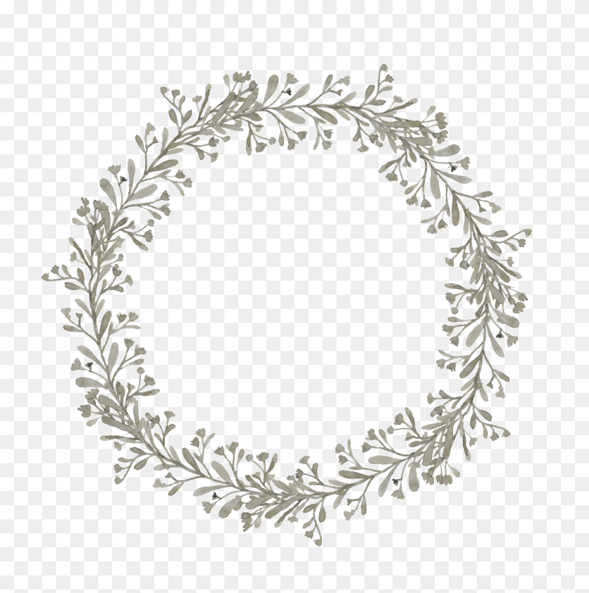 1009x1016 White Garland Oval, Stencil, Rug, Plant HD PNG Download