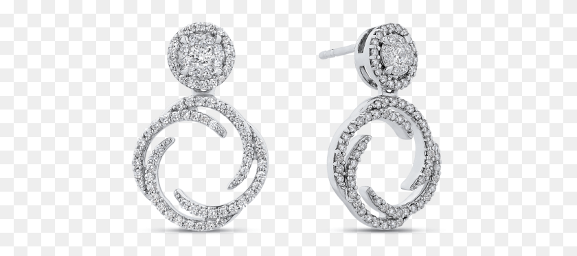 459x314 White Gold Earrings Ea0757t 42w Earrings, Diamond, Gemstone, Jewelry HD PNG Download