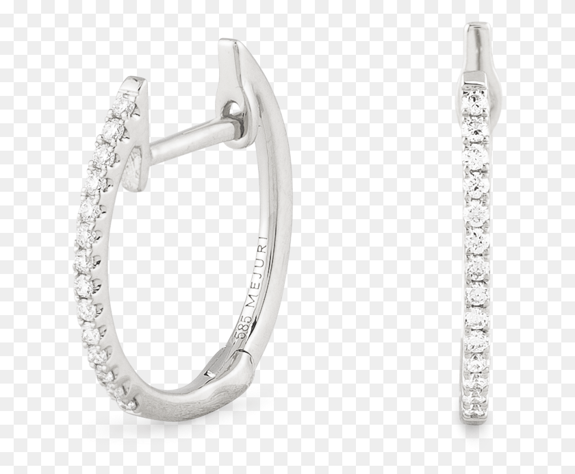 631x632 White Gold Hoop Earrings Earrings, Sink Faucet, Diamond, Gemstone HD PNG Download