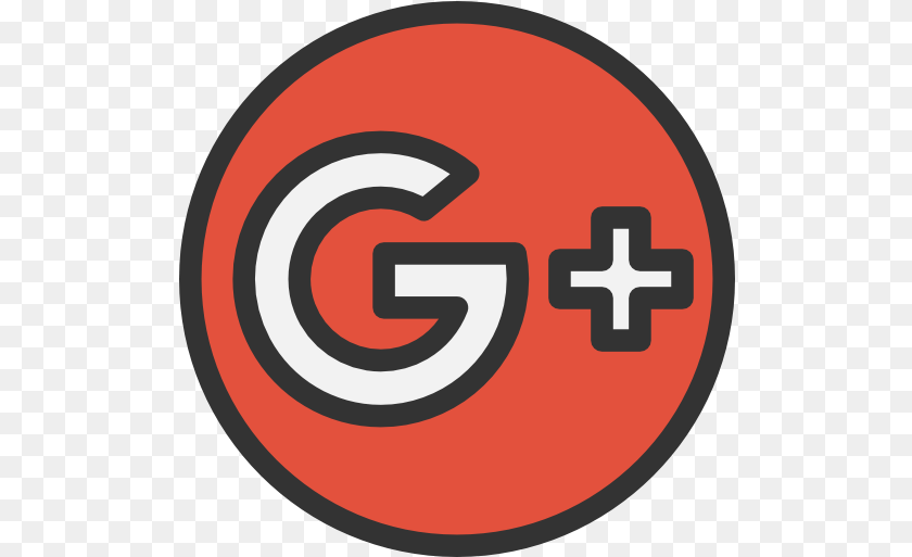 513x513 White Google Plus Icon Google Icon Cartoon, Symbol, Disk, Logo Sticker PNG