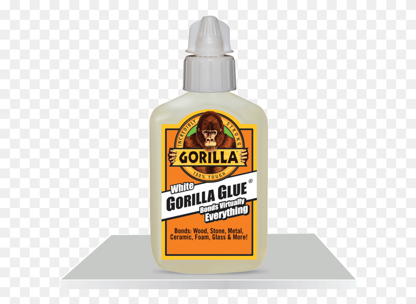 600x554 Descargar Png Blanco Gorill Glue Gorilla Glue, Botella, Cosméticos, Protector Solar Hd Png