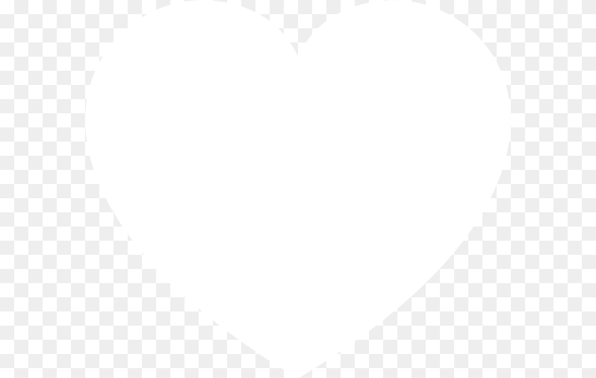 White Heart Clipart Speech Bubble Black Background, Cutlery PNG