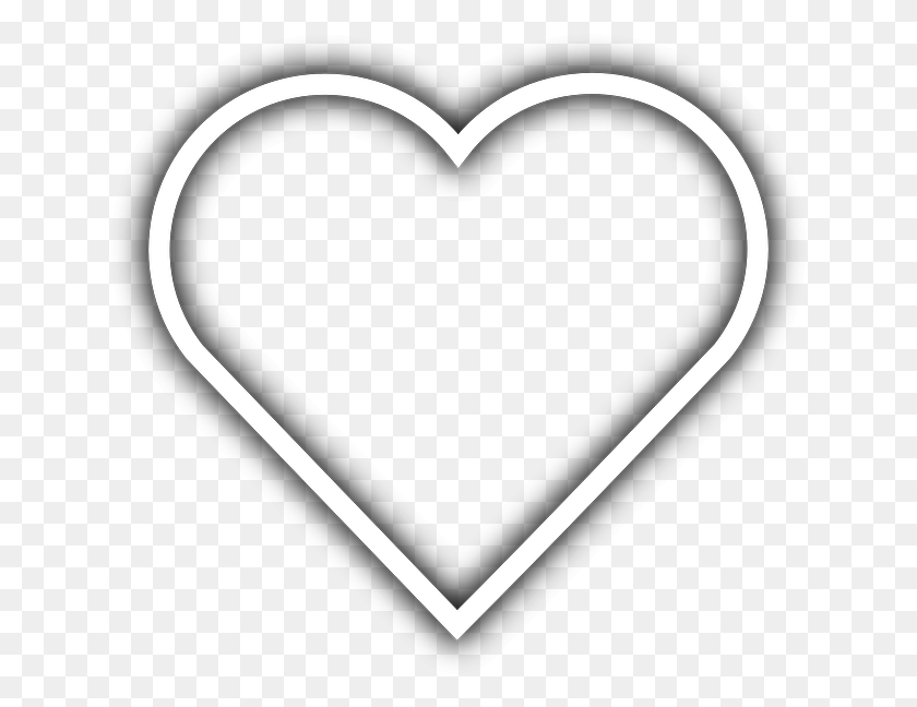 640x588 White Heart Icon Transparent, Heart, Rug, Label HD PNG Download