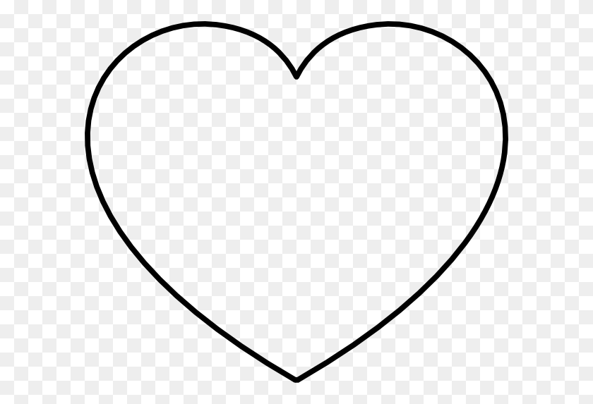 600x513 White Heart No Background Heart Shapes, Pillow, Cushion HD PNG Download