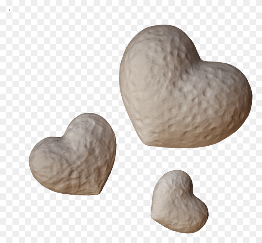 1886x1739 White Hearts Image Heart, Plant, Rock, Food HD PNG Download