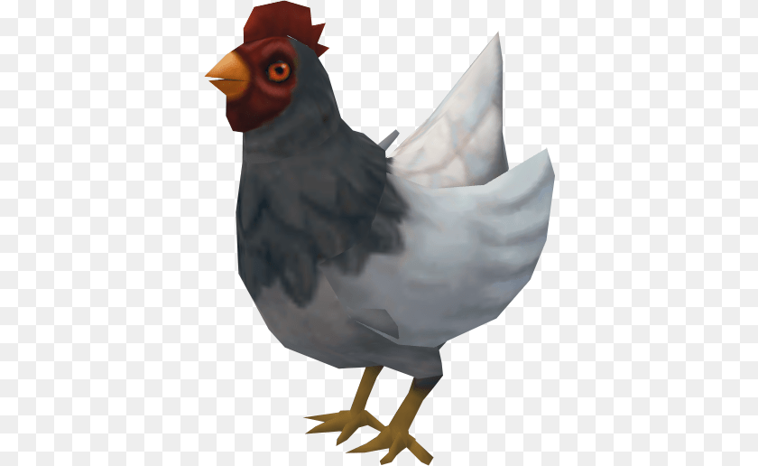 389x516 White Hen Runescape Chicken, Animal, Bird, Fowl, Poultry Clipart PNG