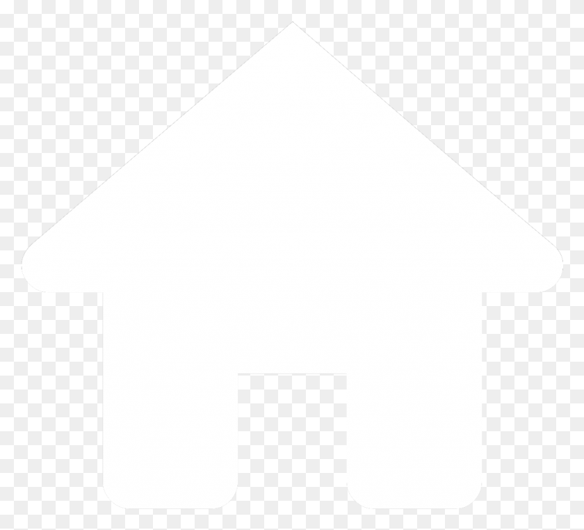 1042x939 Белый Значок Дома Значок Логотип Дом Белый, Лампа, Треугольник, Символ Hd Png Скачать