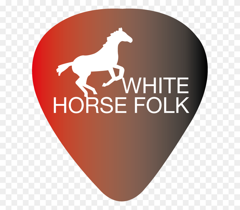 615x675 White Horse Folk Stallion, Plectrum, Label, Text HD PNG Download