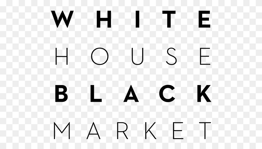 517x420 White House Black Market White House Black Market Logo, Gray, World Of Warcraft HD PNG Download
